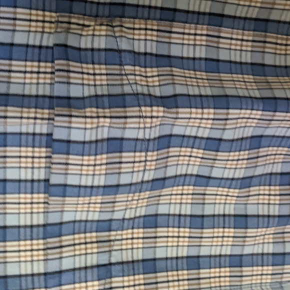 💐 Bass & Company, L, men's check button down shirt - Picture 5 of 9
